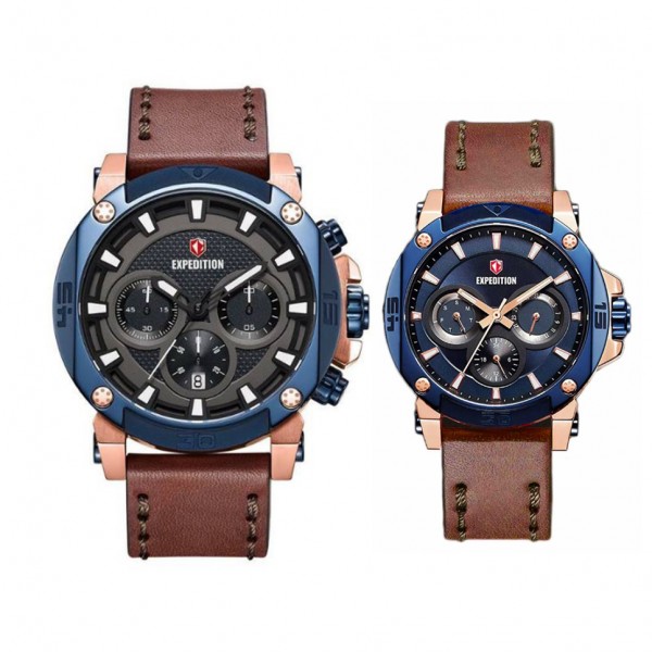 Expedition 6606 Rosegold Blue Couple